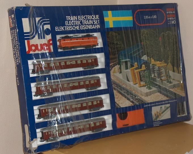 Le coffret Suédois d'HDI en exemplaire unique. Image DR source Joueftrains