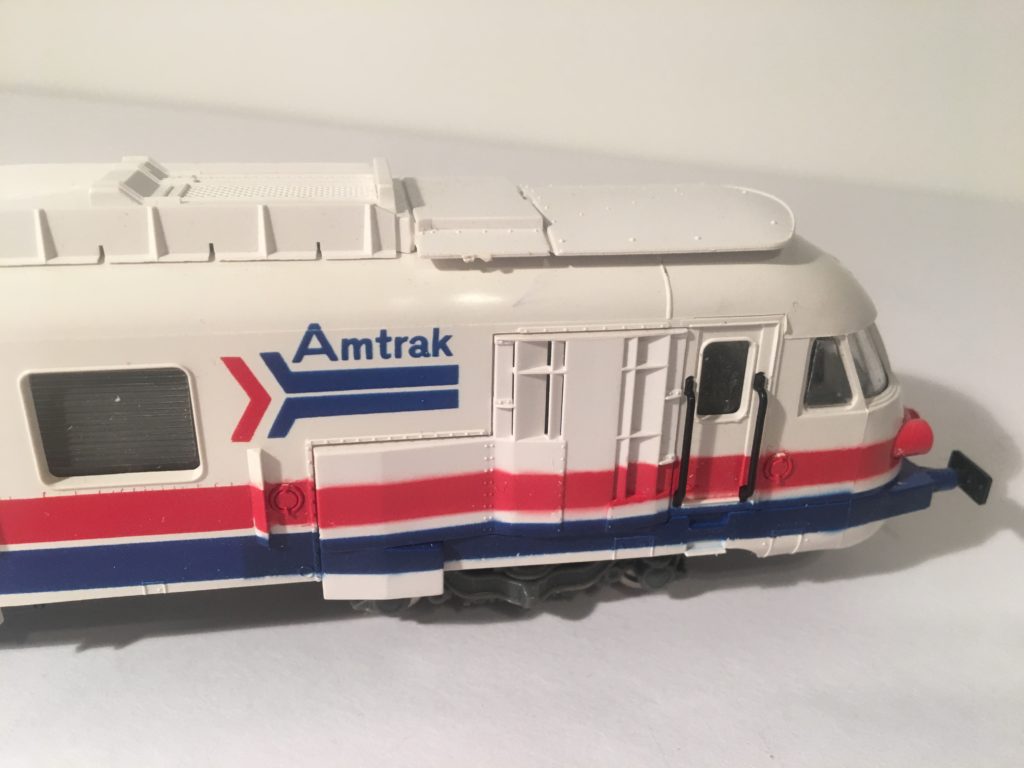 Le RTG Jouef en version Amtrak Turboliner