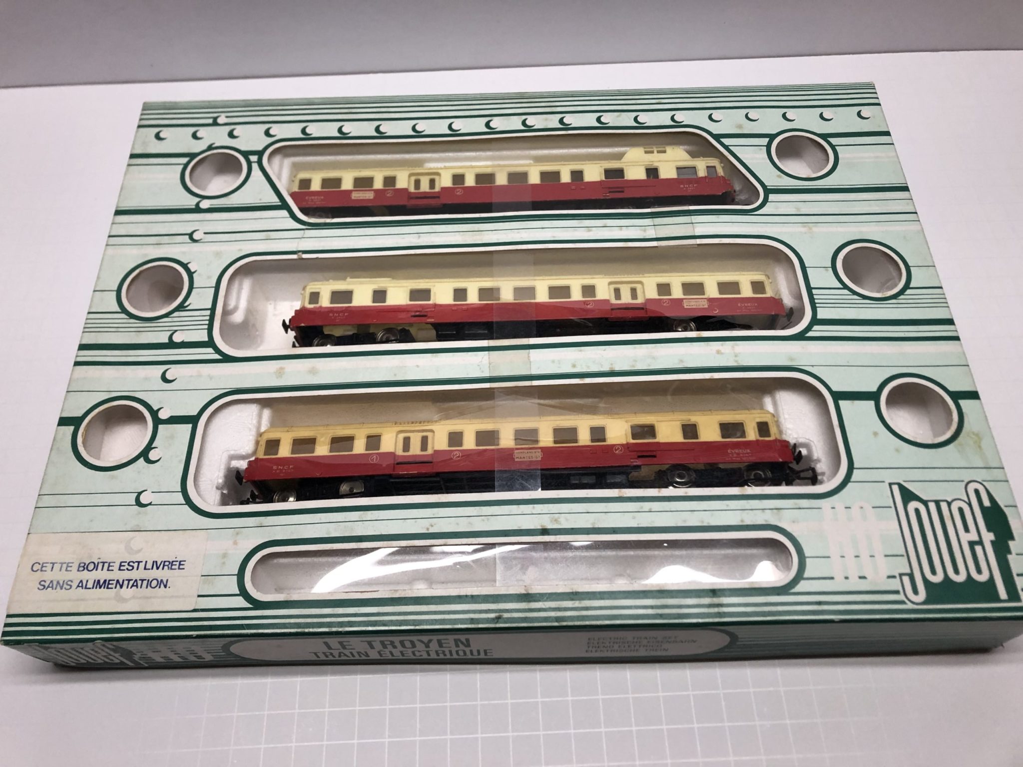 Autorail picasso jouef 2ème génération x 3800 avec modifica 89