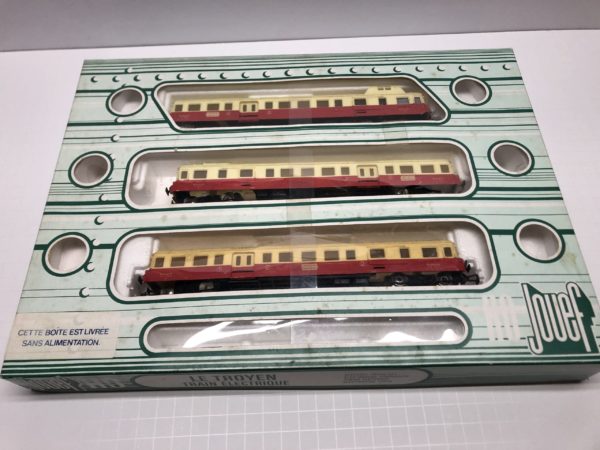 Bogie Porteur Jouef Champagnole Pour Autorail Picasso – HO 1/87 – Sans Essieux – Occasion France