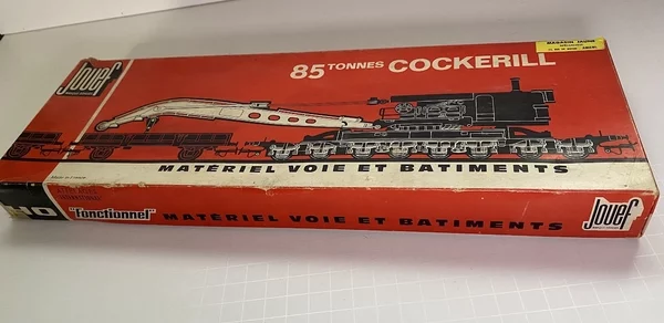 Le coffret de la grue Cockeril Jouef
