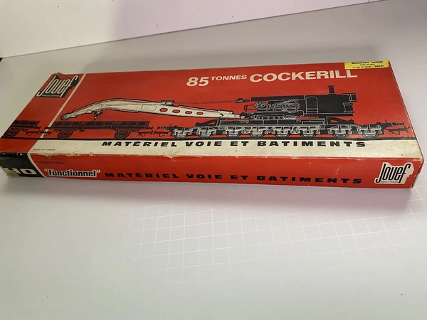 Le coffret de la grue Cockeril Jouef