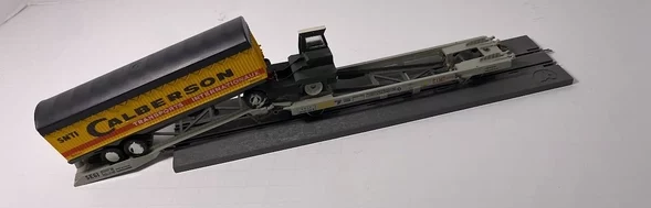 Le système de chargement des wagons kangourous en action